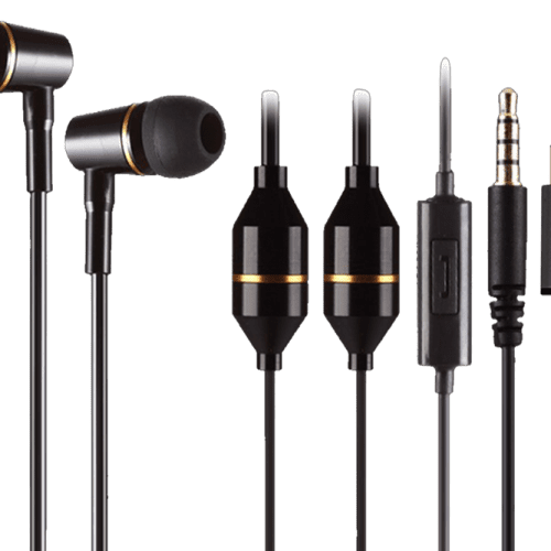 EMF Radiation Free Air Tube Earphones Features and Adapters transparent BG 2024